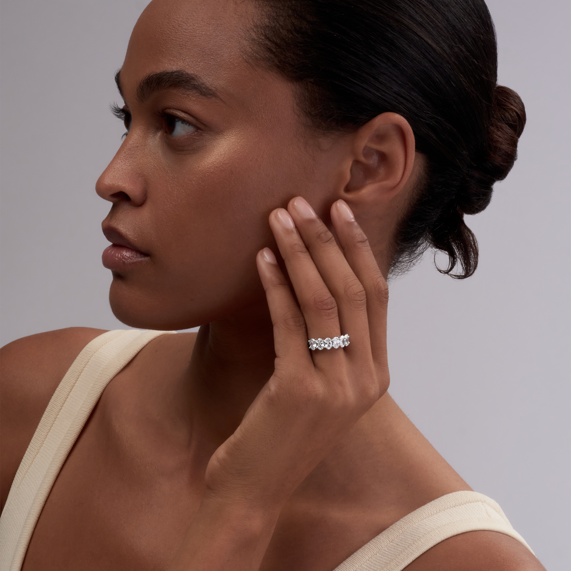 Oval Anniversary Ring (1.5CT)