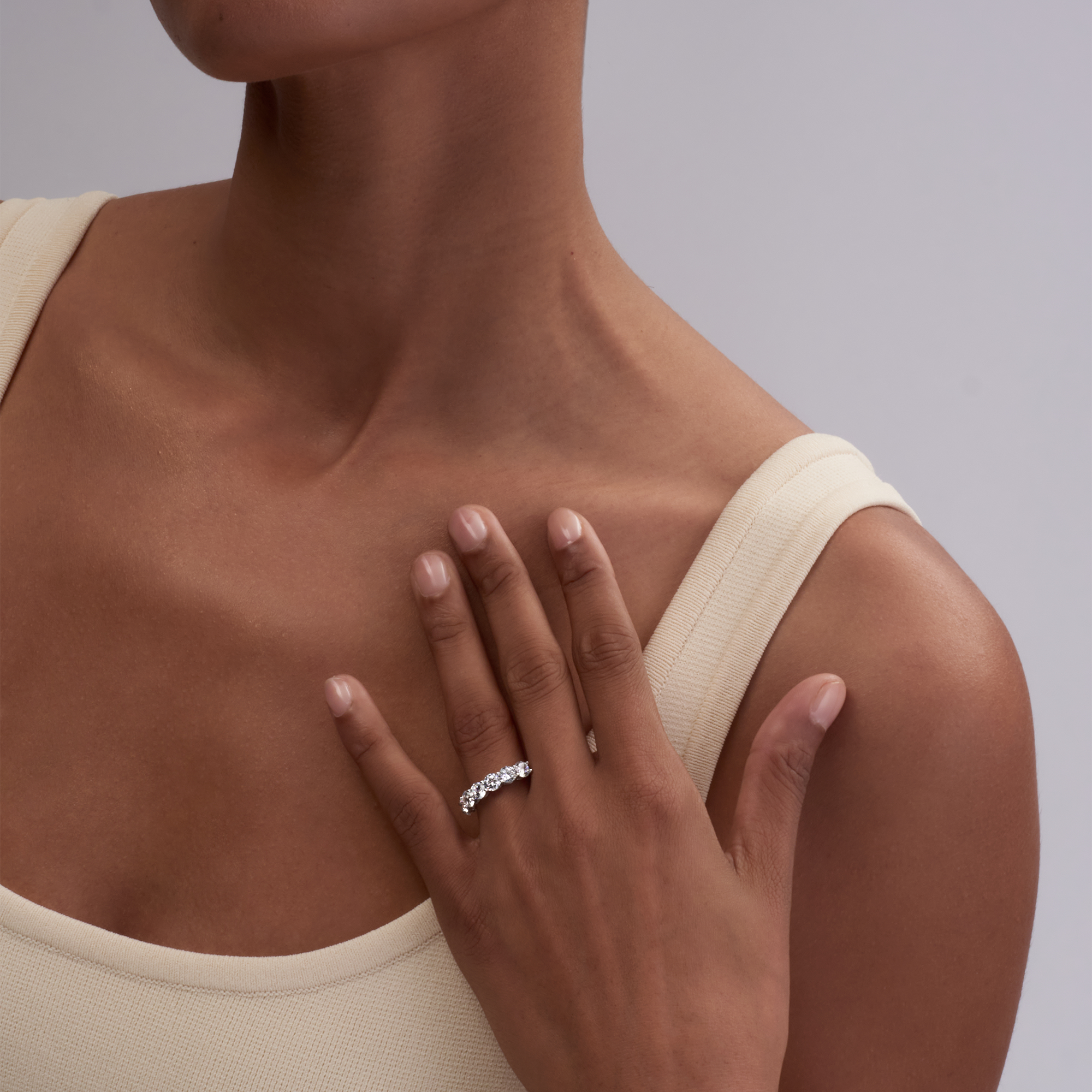 Round Anniversary Ring (1.5CT)