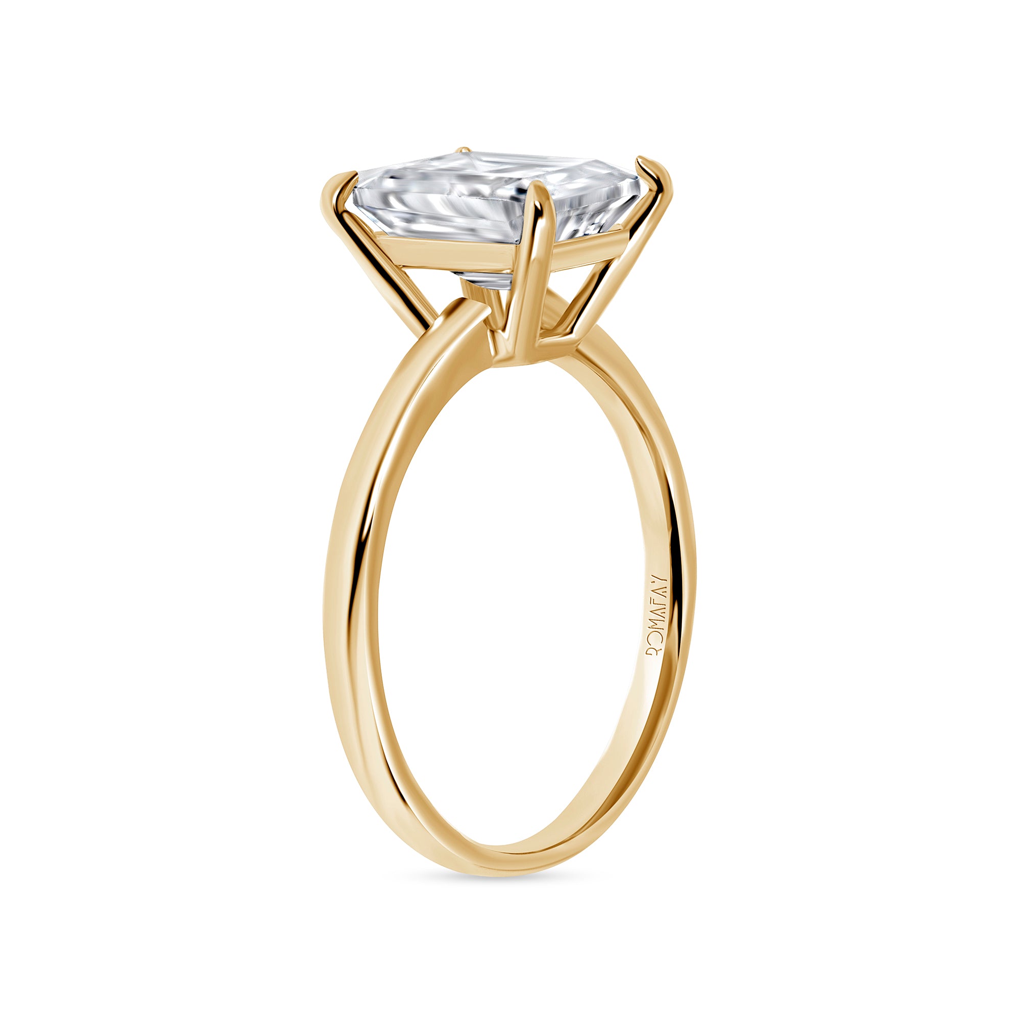 Emerald Solitaire Ring (1.5CT)