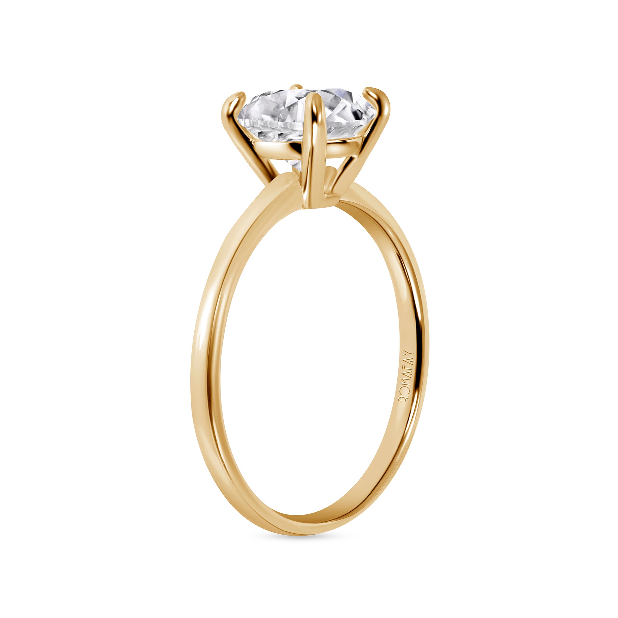 Round Solitaire Ring (1CT)