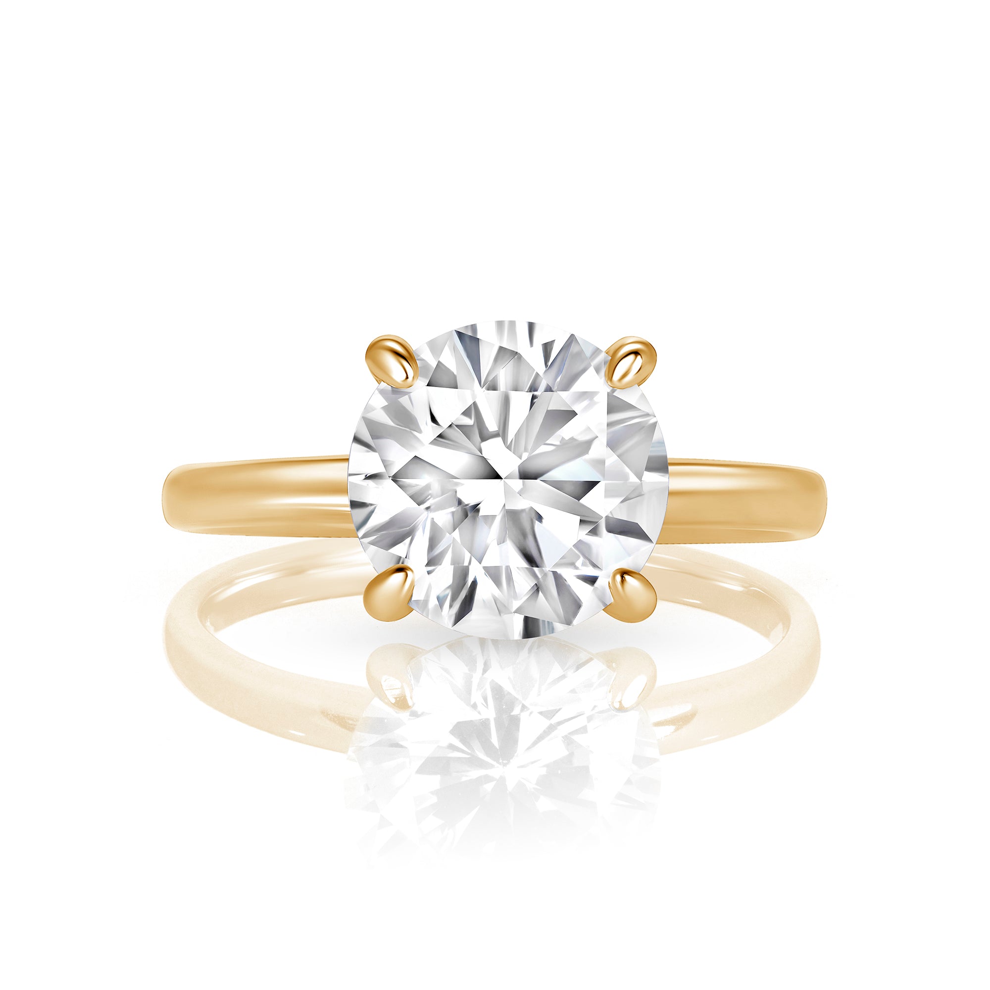 Round Solitaire Ring (3CT)