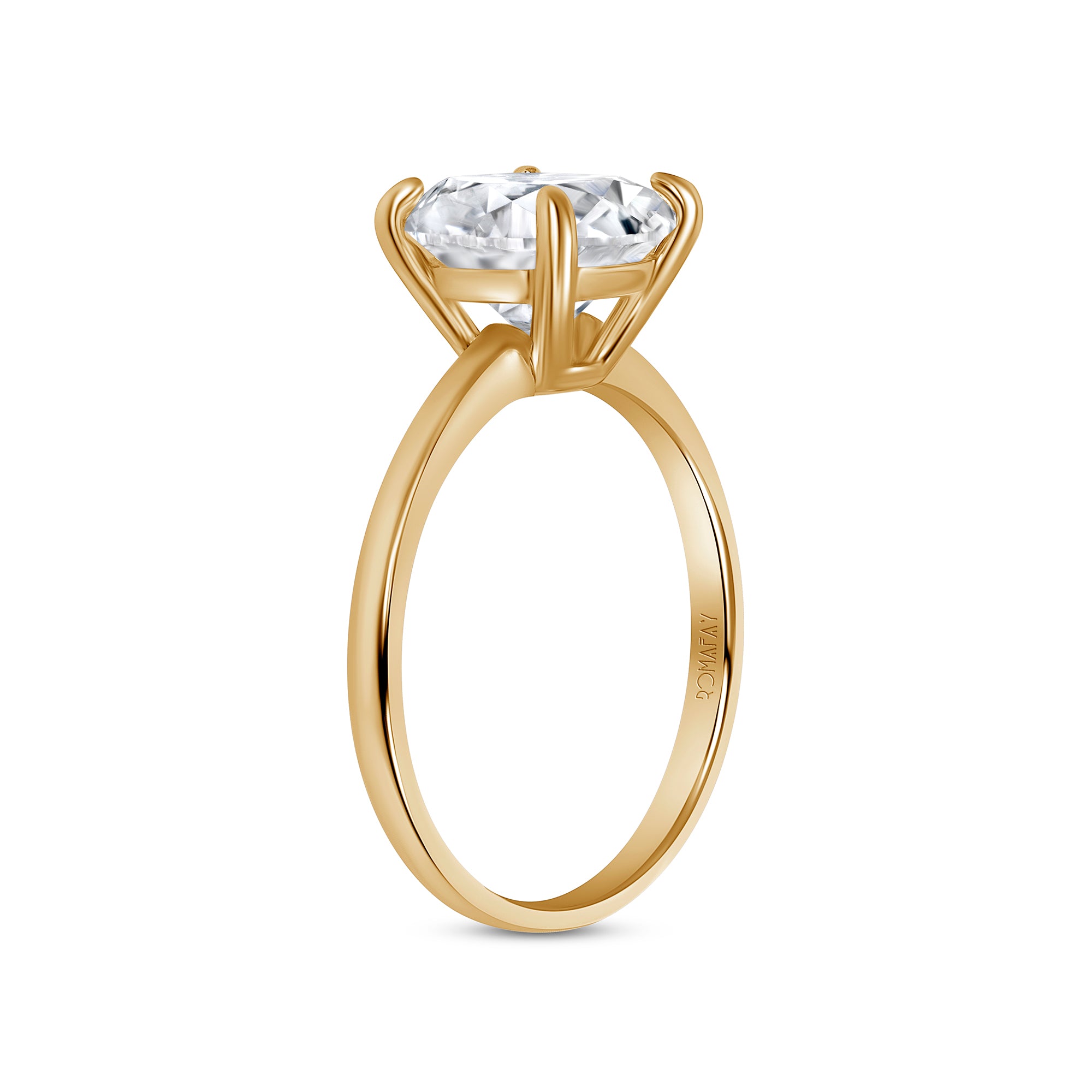 Round Solitaire Ring (3CT)