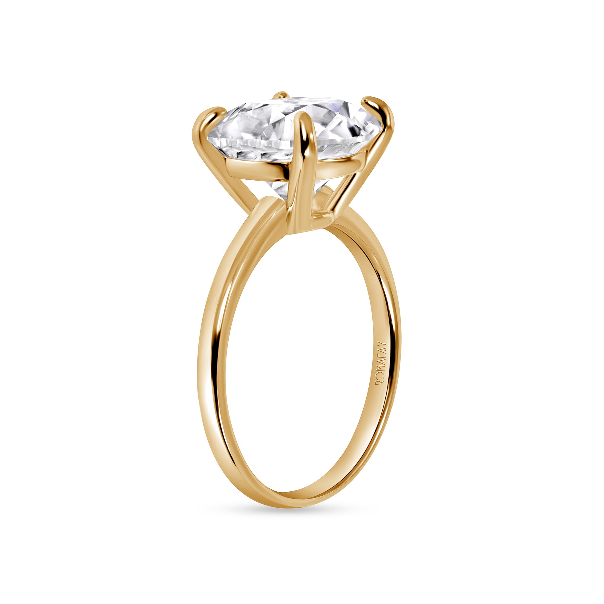 Round Solitaire Ring (5.5CT)
